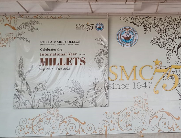 Millet Exhibition at Stella Mary’s College 21st October 2022